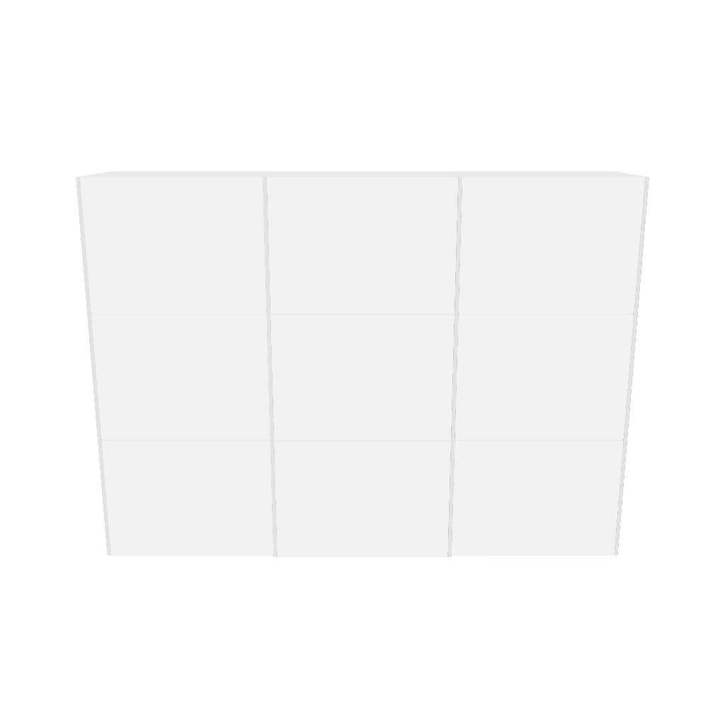 Eleganter Schwebetürenschrank XL in Cremeweiss von Jutzler: Funktional, individuell konfigurierbar, stabil und einfach aufzubauen.