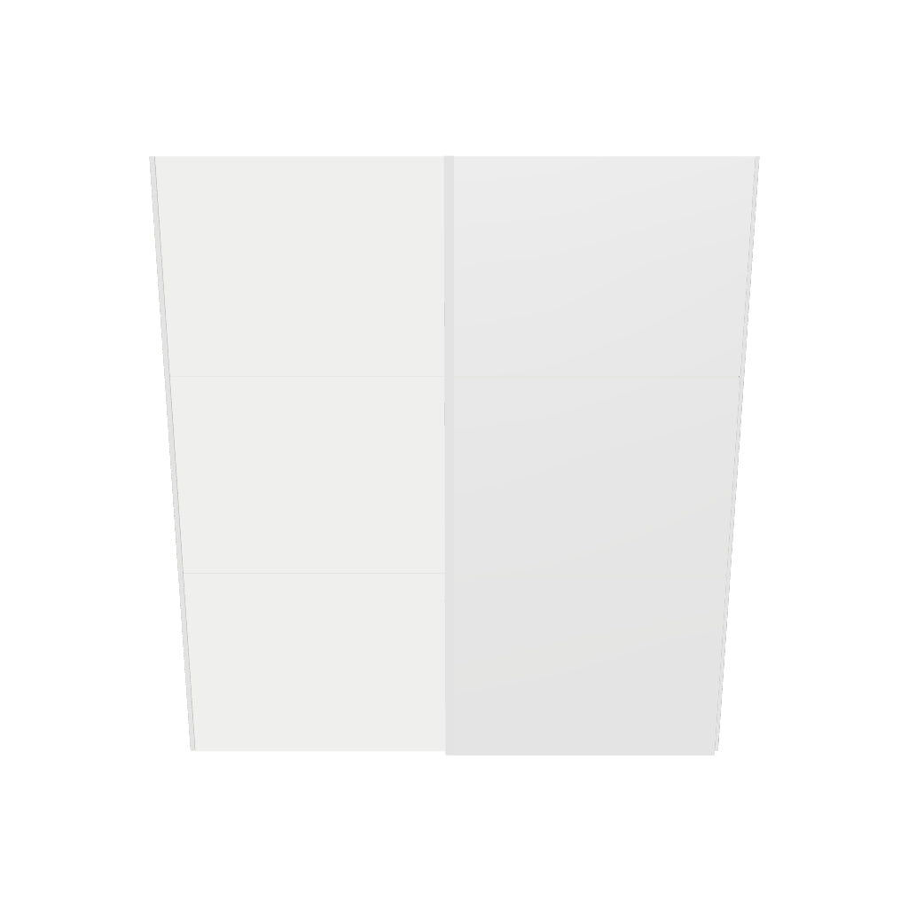 Der Schwebetürenschrank XS von Jutzler in Cremeweiß/Spiegel vereint elegantes Design mit hoher Funktionalität und individueller Innenraumgestaltung.