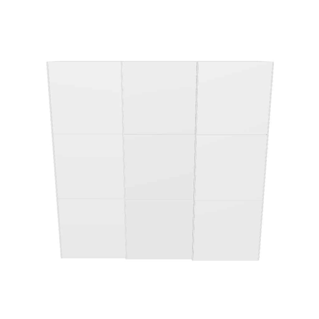 Eleganter Schwebetürenschrank in Cremeweiß mit Spiegel von Jutzler. Vielseitig konfigurierbar, stabil und funktional.