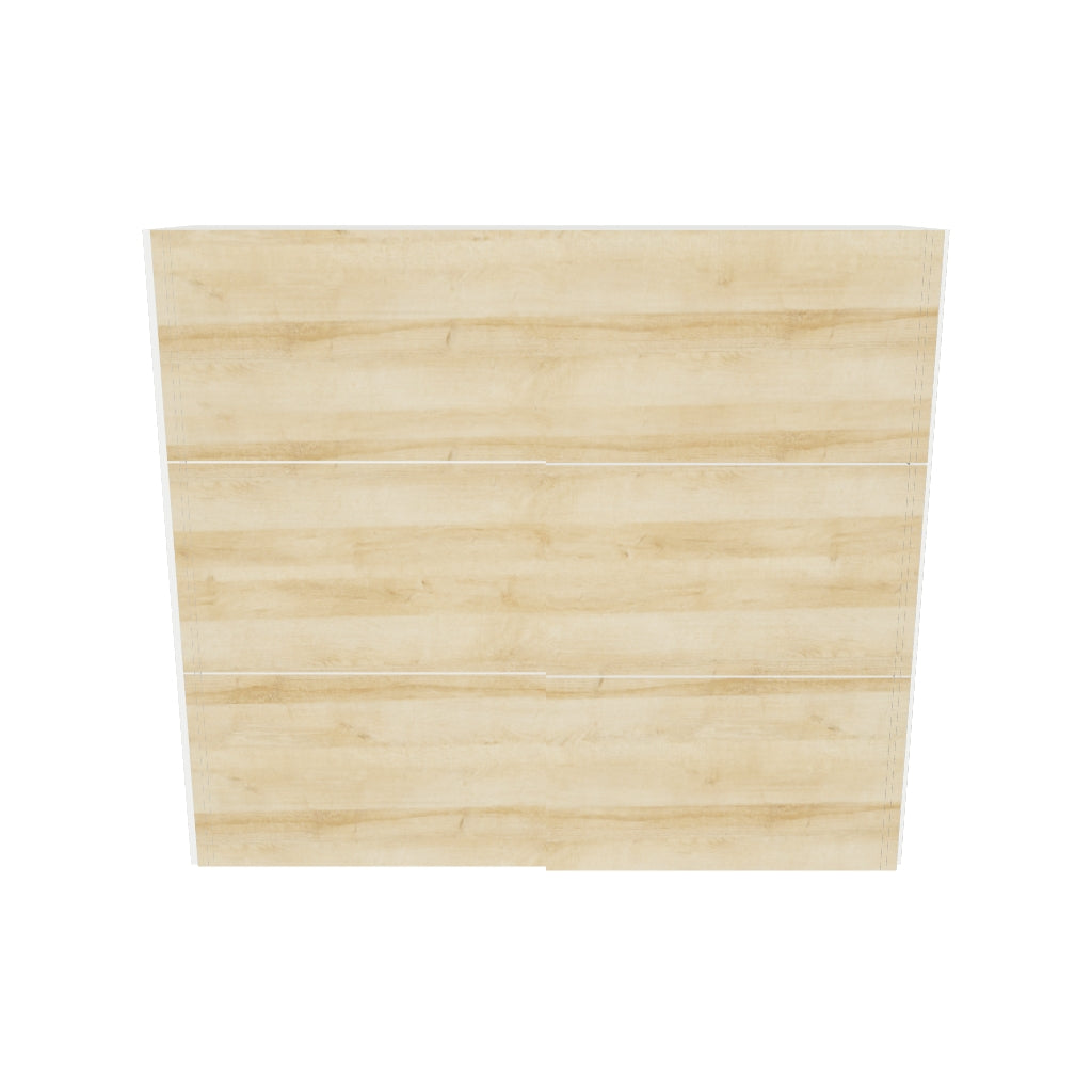Eleganter Schwebetürenschrank S Eiche von Jutzler: Funktionalität trifft auf Design, individuell konfigurierbar, stabil und einfach aufzubauen.