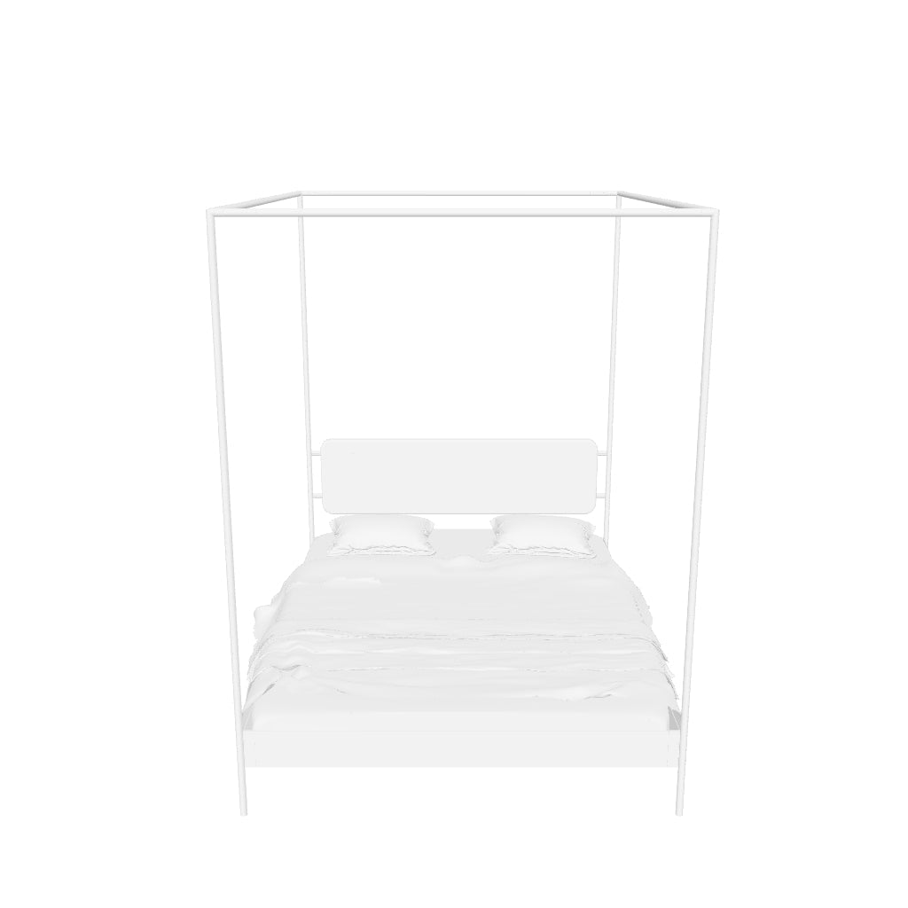 Eton Bett von Noo.ma: Stilvolles Kopfteil für luxuriösen Schlaf.
