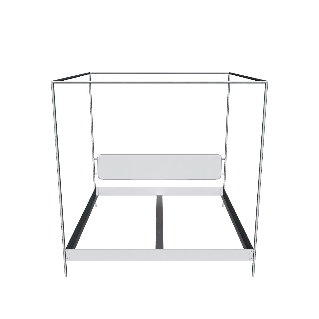 Eton Bett von Noo.ma: Stilvolles Kopfteil für luxuriösen Schlaf.