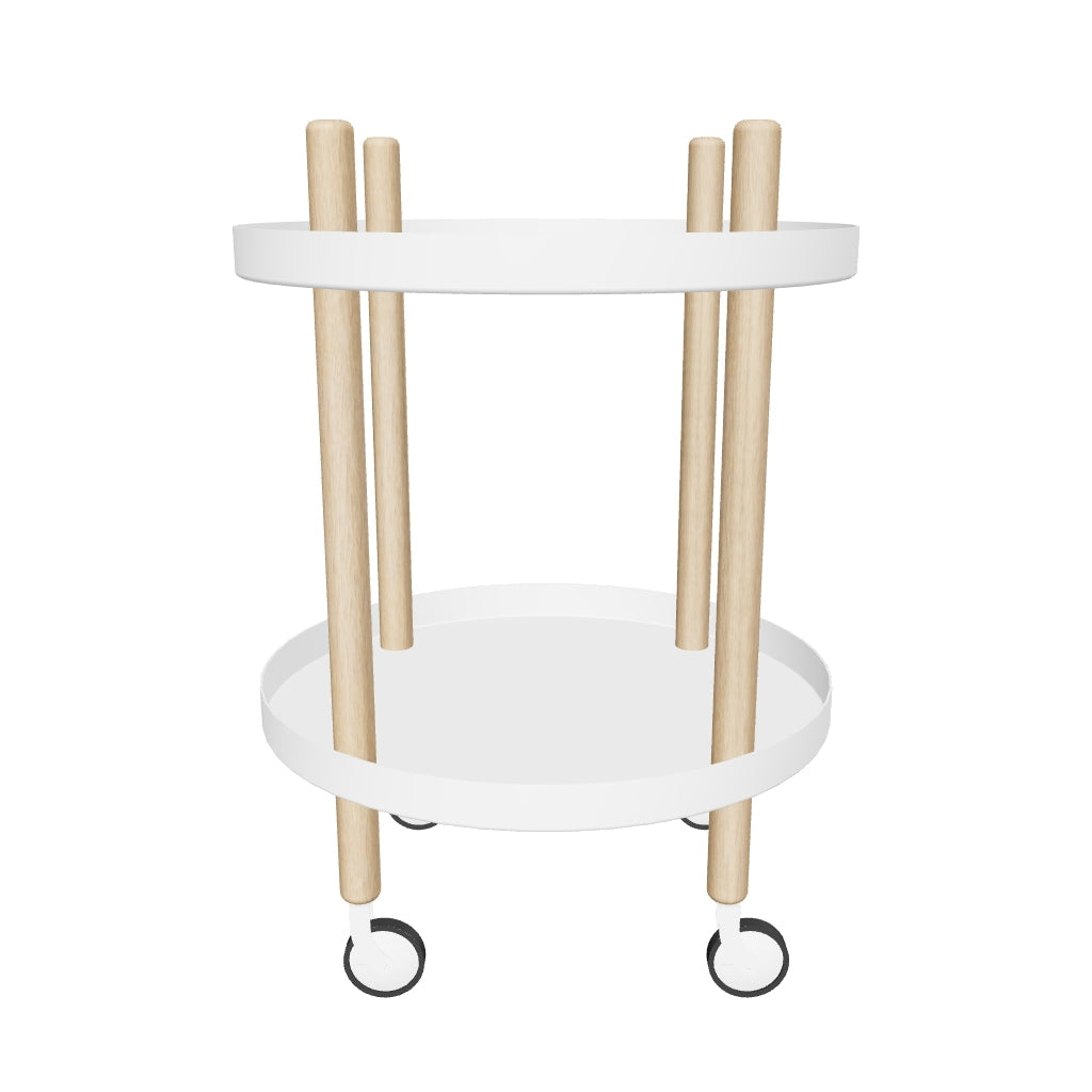 Stilvoller runder Beistelltisch von Normann Copenhagen für modernes Wohnen.