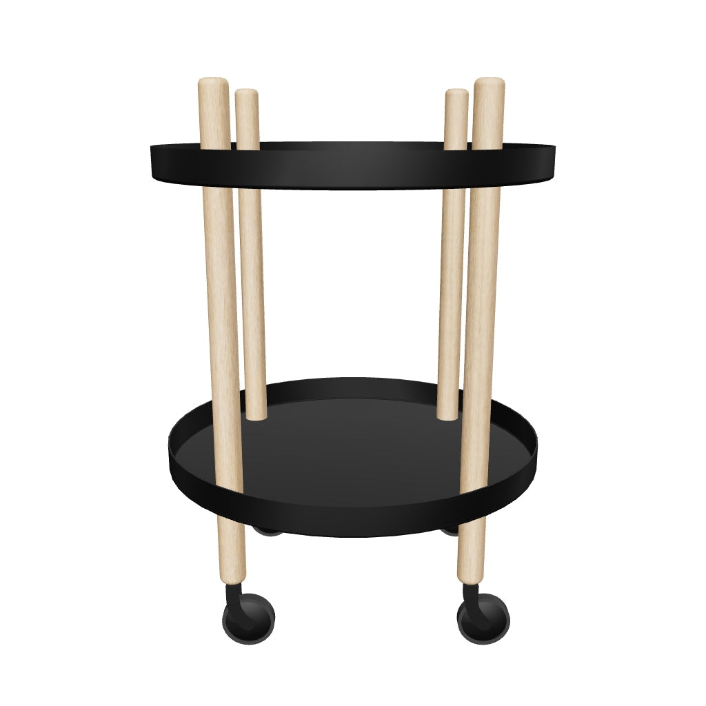 Stilvoller runder Block Tisch von Normann Copenhagen für Ihr Zuhause.