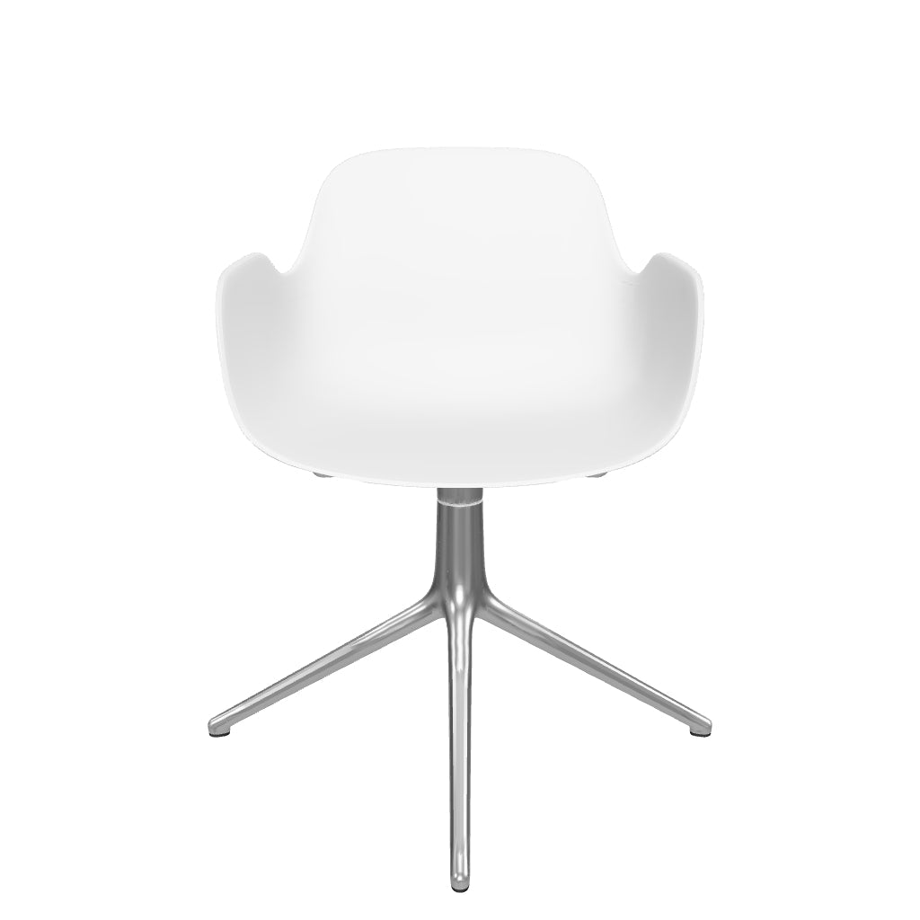 Stilvoller Form Drehstuhl mit Armlehne von Normann Copenhagen.