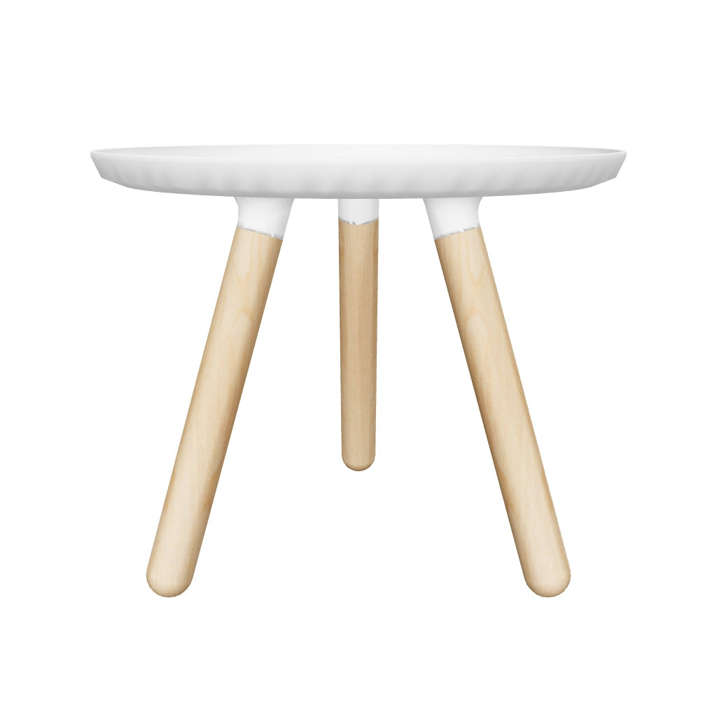 Tablo Tisch klein: Minimalistisch, ohne Schrauben, in 7 Farben. Perfekt für jeden Raum. Einfach mit feuchtem Tuch reinigen.
