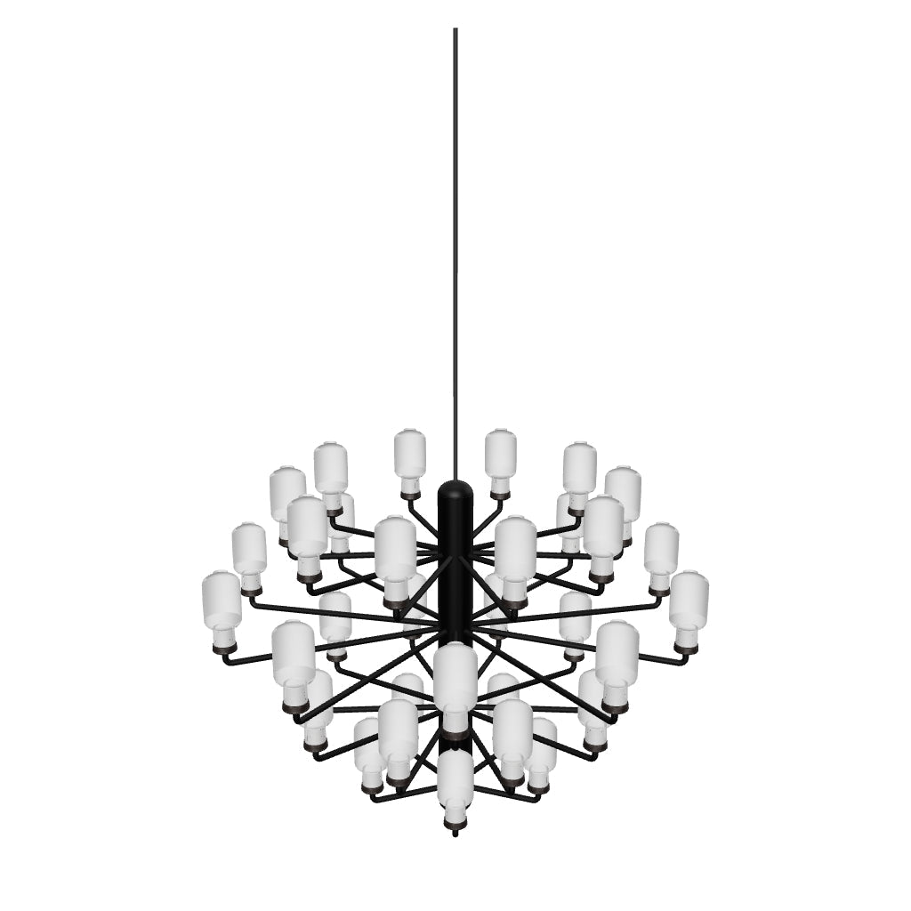 Großer Amp Kronleuchter: Zeitloses Design von Normann Copenhagen.