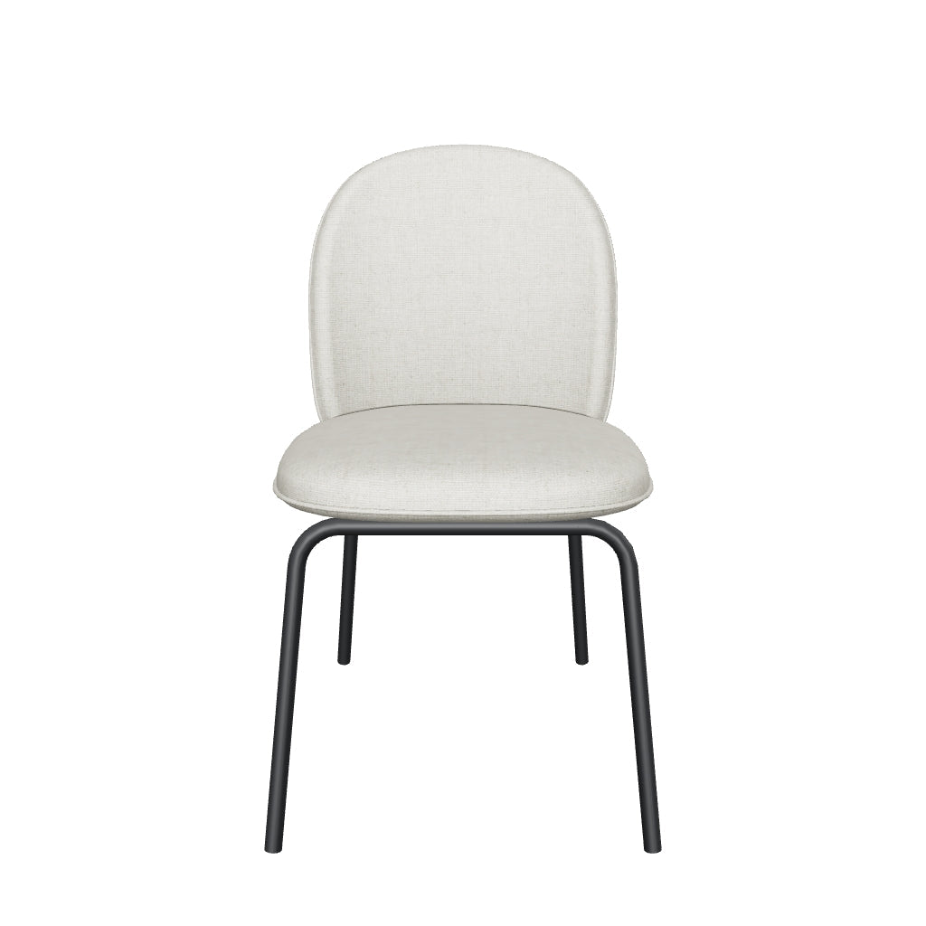 Eleganter Ace Stuhl: Luxuriöse Polsterung trifft skandinavisches Design.