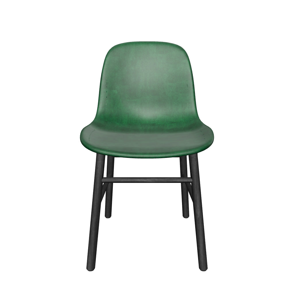Form Stuhl gepolstert: Skandinavisches Design trifft auf Komfort.