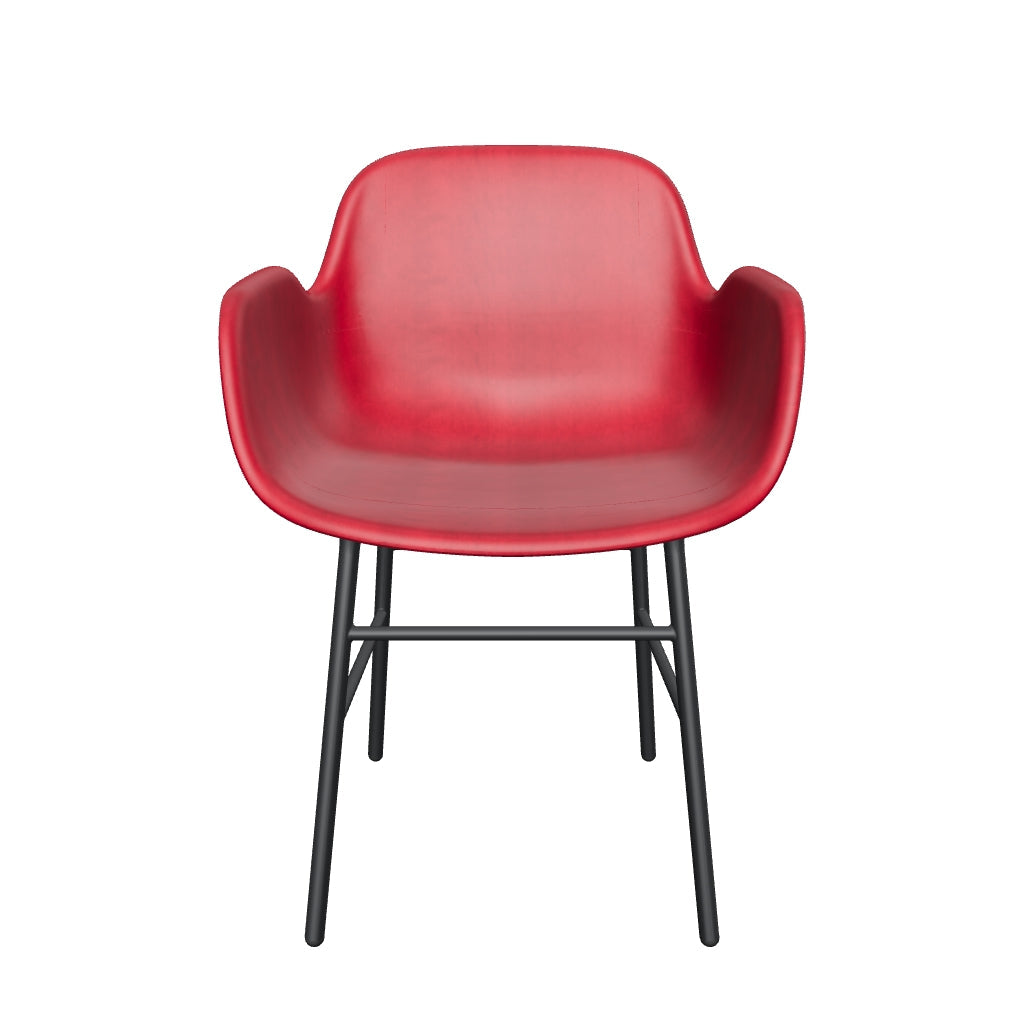 Eleganter Form Armlehnstuhl von Normann Copenhagen, bequem gepolstert.