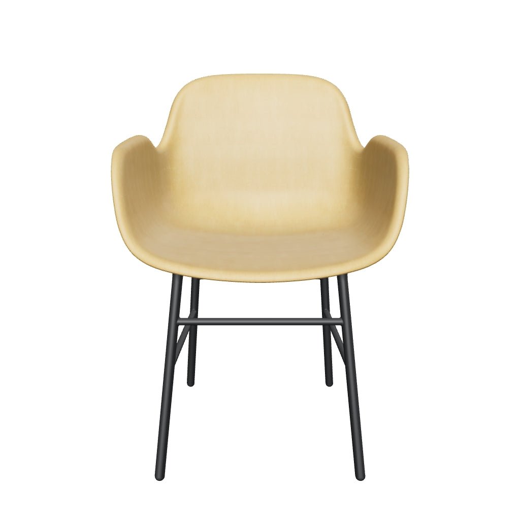 Stilvoller Form Armlehnstuhl von Normann Copenhagen, luxuriös gepolstert.