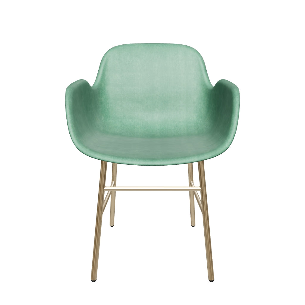 Stilvoller Form Armlehnstuhl von Normann Copenhagen, luxuriös gepolstert.