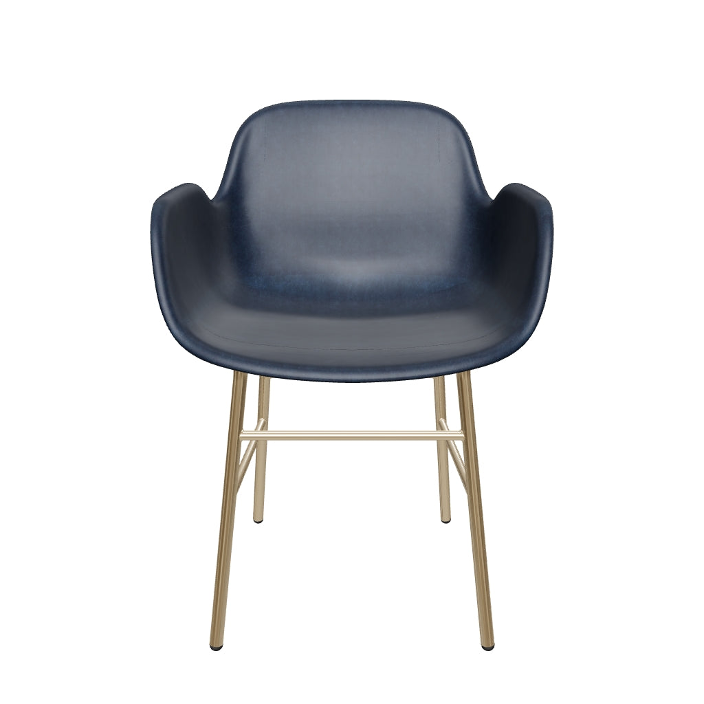 Stilvoller Form Armlehnstuhl von Normann Copenhagen, luxuriös gepolstert.