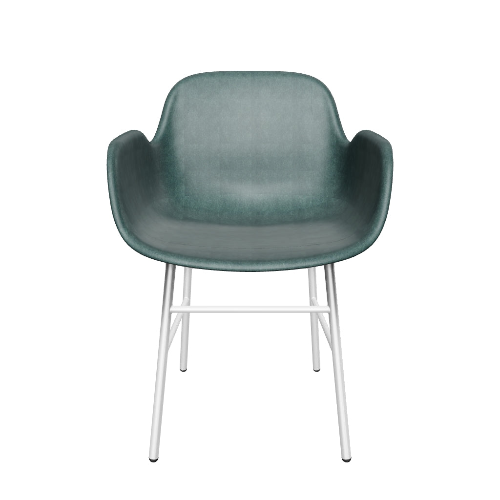 Stilvoller Form Armlehnstuhl von Normann Copenhagen, luxuriös gepolstert.