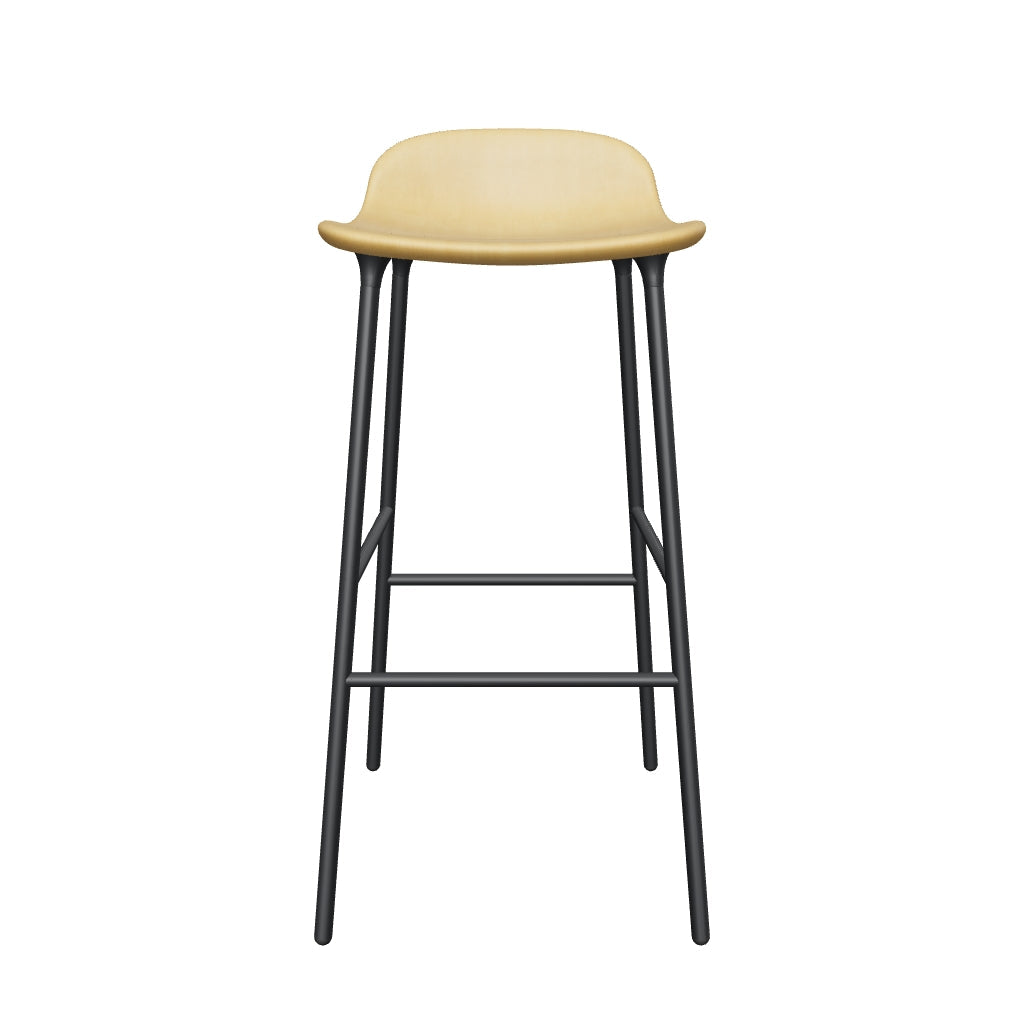 Eleganter 75 cm Barhocker von Normann Copenhagen, komfortabel gepolstert.