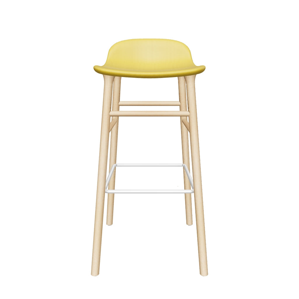 Komfortabler 75 cm Barhocker von Normann Copenhagen, stilvoll gepolstert.
