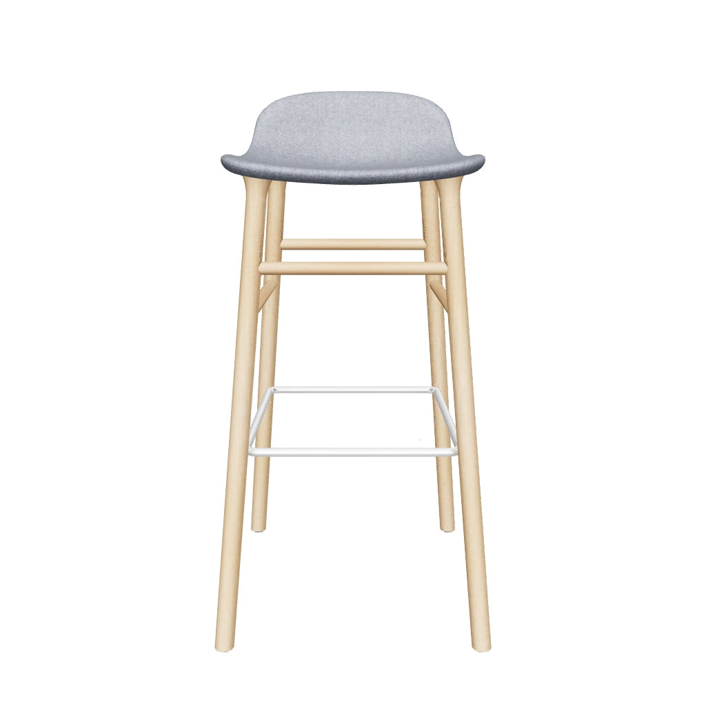 Form Barhocker 75 cm, gepolstert, von Normann Copenhagen, modern.