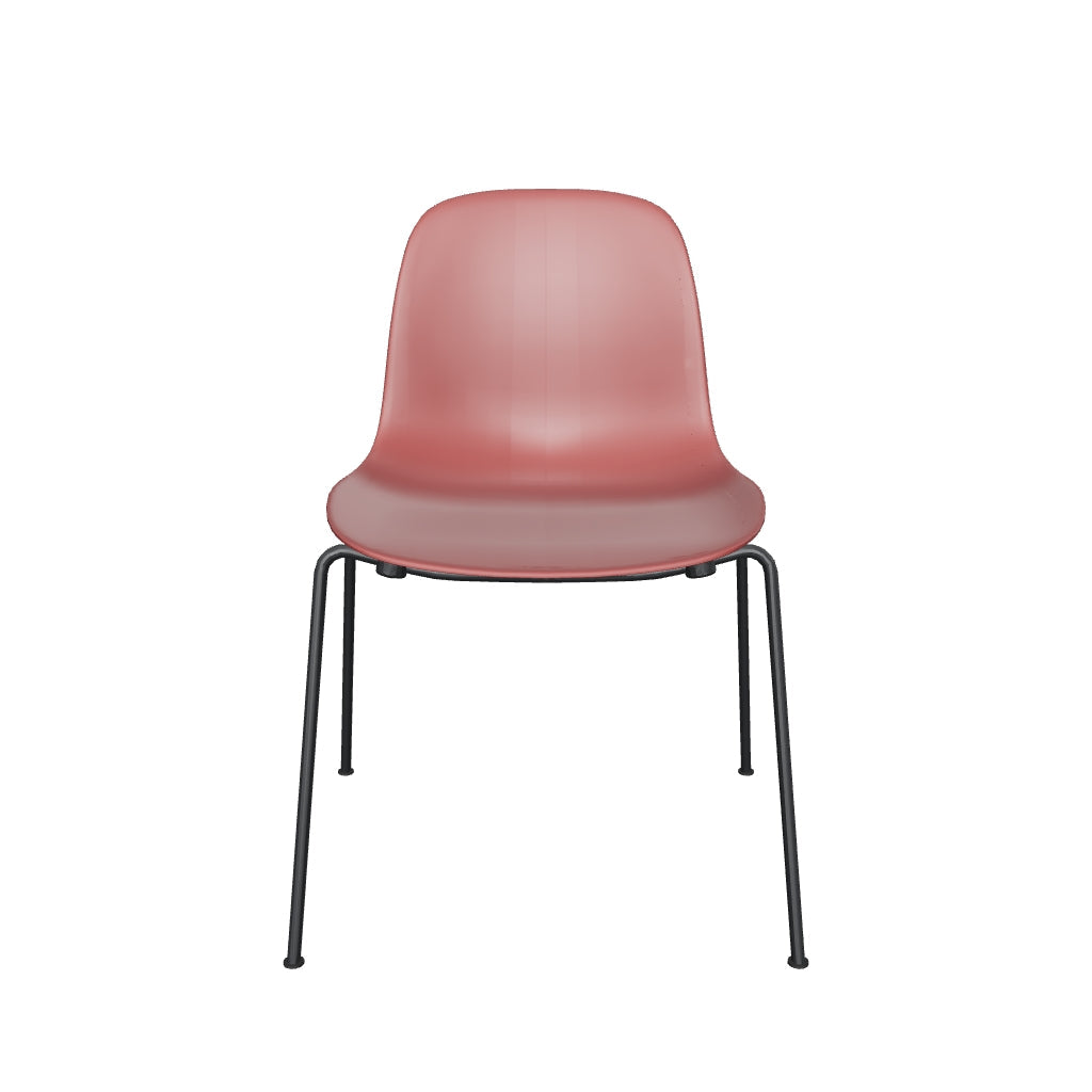 Moderner Form Stapelstuhl von Normann Copenhagen mit Stahlgestell.