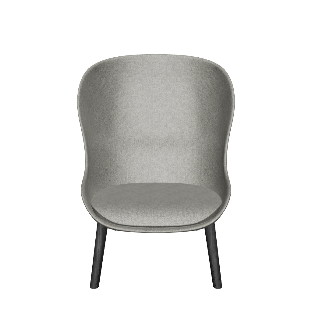 Der Hyg Lounge Sessel Hoch vereint dänische Gemütlichkeit mit modernem Design. Wählen Sie aus edlen Stoffen und Leder für ultimativen Komfort.
