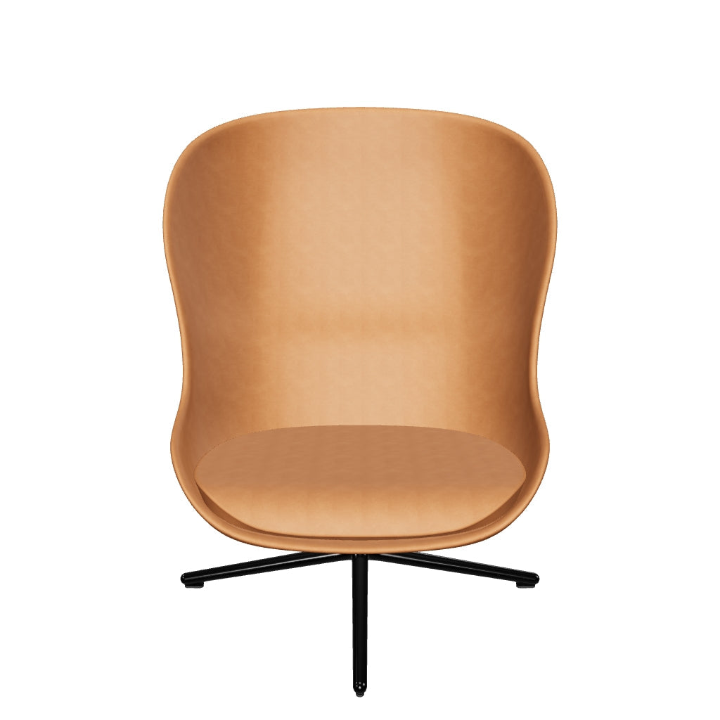 Der Hyg Lounge Drehsessel von Normann Copenhagen vereint skandinavische Gemütlichkeit mit modernem Design. Wählen Sie aus vielfältigen Stoffen und Leder.