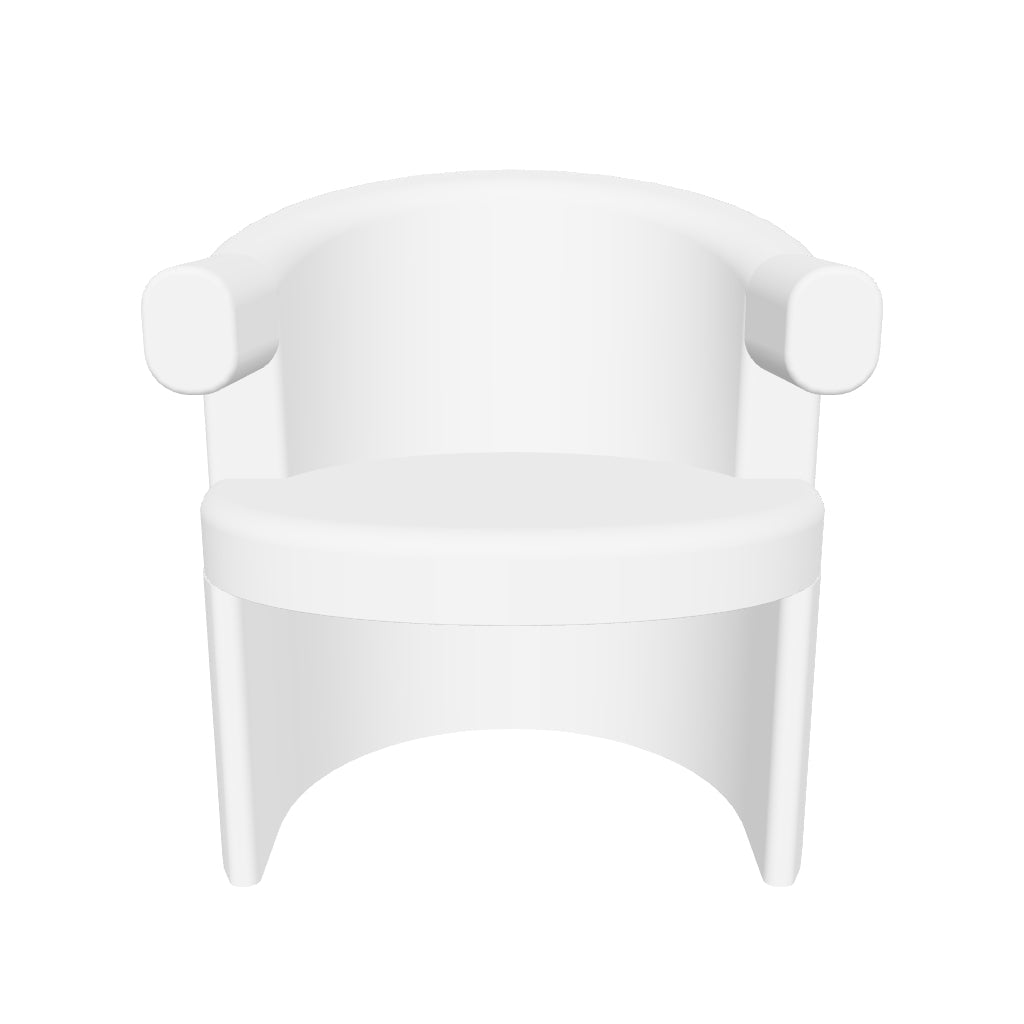 Burra Stuhl: Minimalistisches Design trifft auf höchsten Komfort.