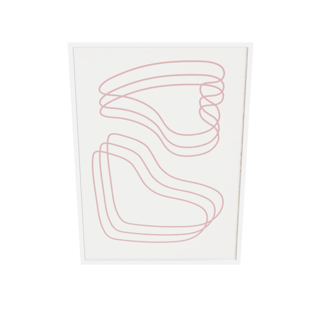 Echo 02 Kunstdruck: Moderne Ästhetik trifft auf nachhaltige Kunst.