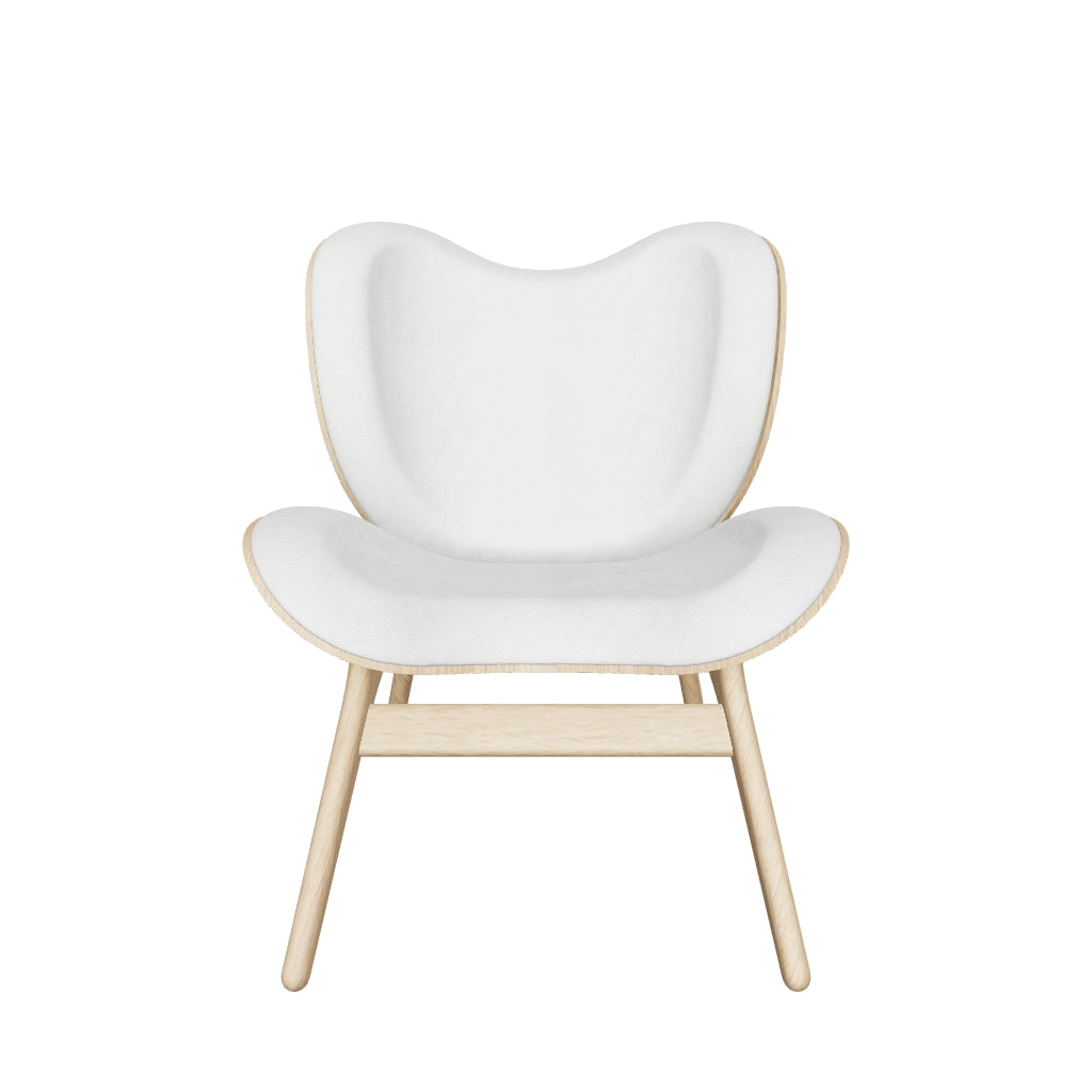 Eleganter A Conversation Piece Low Sessel von Umage in stilvollem Sterling, ideal für gemütliche Stunden und geschmackvolle Einrichtung.