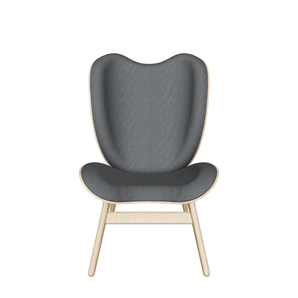 Eleganter A Conversation Piece Tall Sessel von Umage in Shadow, ideal für gemütliche Stunden und geschmackvolle Einrichtung in jedem Zuhause.