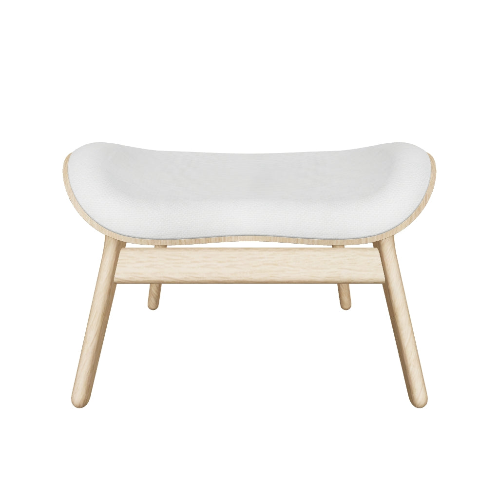 Stilvoller A Conversation Piece Ottoman in edlem Sterling, perfekt für moderne Räume und als Blickfang in jedem Zuhause.