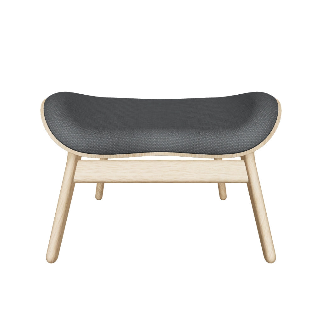 Eleganter A Conversation Piece Ottoman in schickem Shadow, ideal für moderne Interiors und als auffälliges Deko-Highlight.
