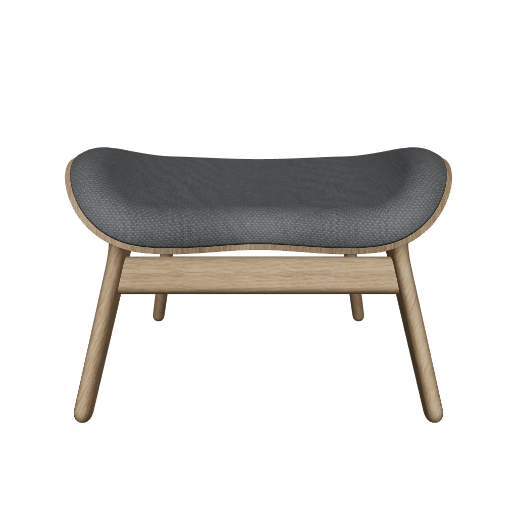 Eleganter A Conversation Piece Ottoman in der Farbe Shadow, ideal für moderne Interiors und als auffälliges Möbelstück für jeden Raum.