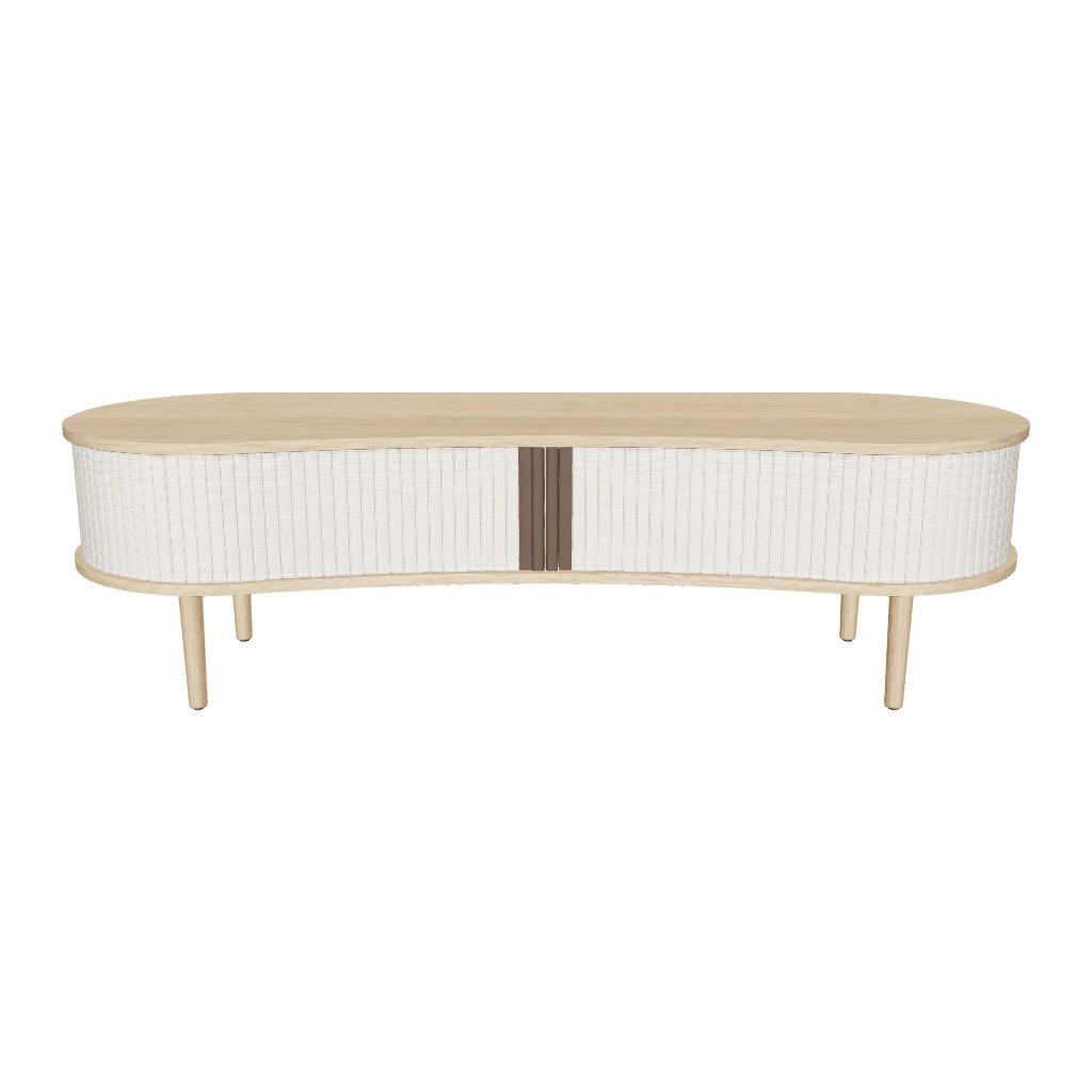 Audacious TV Bank in White Sands präsentiert im Onlineshop von KAQTU Design AG. TV-Möbel ist von Umage