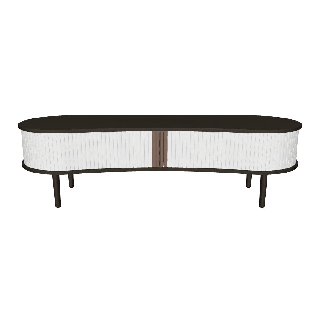 Audacious TV Bank in Sterling präsentiert im Onlineshop von KAQTU Design AG. TV-Möbel ist von Umage