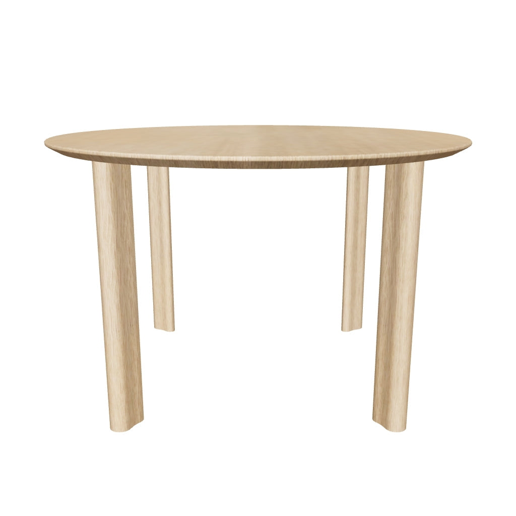 Eleganter Comfort Circle Esstisch von Umage, ausziehbar und aus hochwertiger Eiche, ideal für gemütliche Essensmomente und stilvolle Einrichtung.