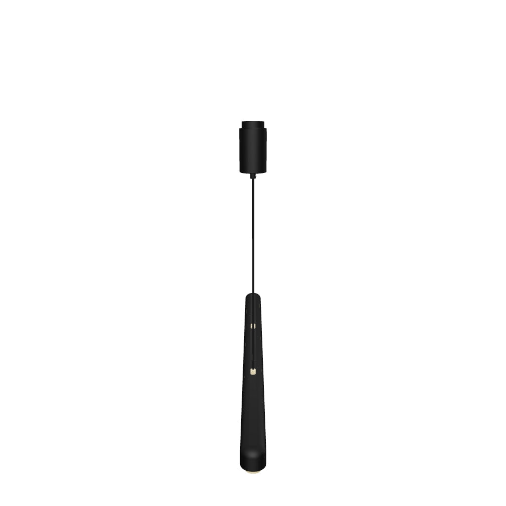 Elegante Pendelleuchte mit natürlichem Design, dimmbarer LED und edlen Messingakzenten in Weiß oder Schwarz.
