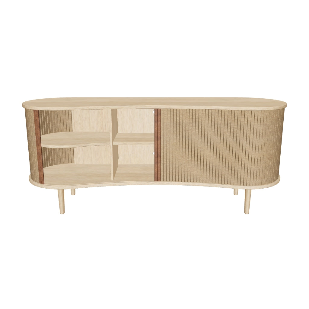 Stilvolles Audacious Sideboard von Umage, das durch seine klare Linienführung und edlen Materialien eine zeitgemäße Atmosphäre schafft.