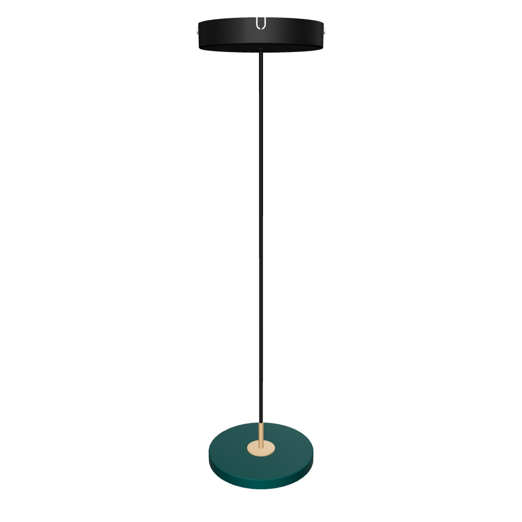 Schicke Asteria Micro Pendelleuchte in sattem Forest Green, perfekt für eine moderne und stilvolle Raumgestaltung.