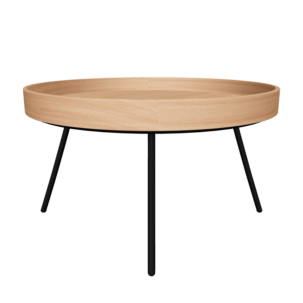 Moderner Zuiver Oak Tray Tisch aus hochwertigem Eichenholz.