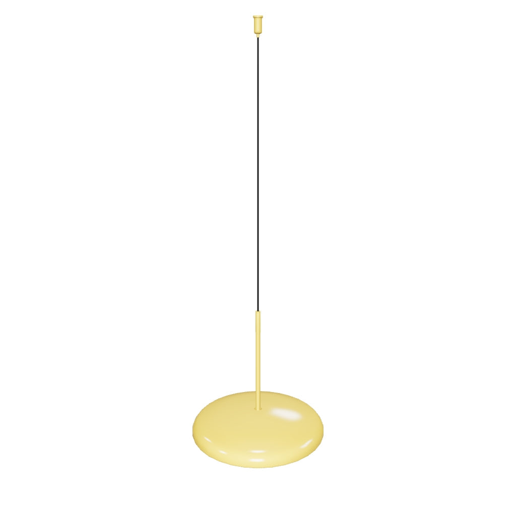 Tragbare Deckenleuchte Porte aus gelbem Aluminium, Ø 16 cm in Gelb präsentiert im Onlineshop von KAQTU Design AG. Lampenschirm ist von Kave Home