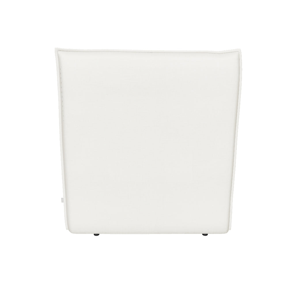 Abziehbares Bettkopfteil Jaira in weisser Chenille für Betten bis 90 cm, FSC Mix Credit in  präsentiert im Onlineshop von KAQTU Design AG. Kopfteile ist von Kave Home