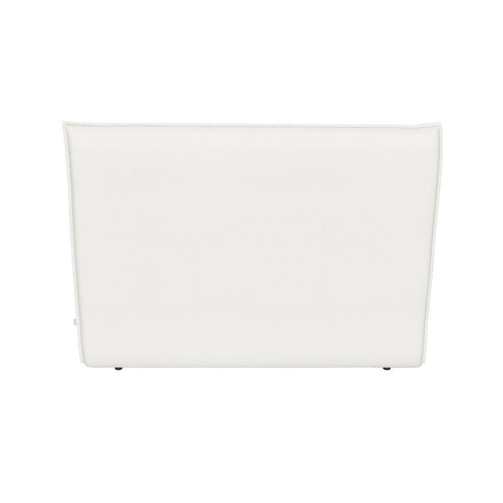 Abziehbares Bettkopfteil Jaira in weisser Chenille für Betten bis 150 cm, FSC Mix Credit in  präsentiert im Onlineshop von KAQTU Design AG. Kopfteile ist von Kave Home