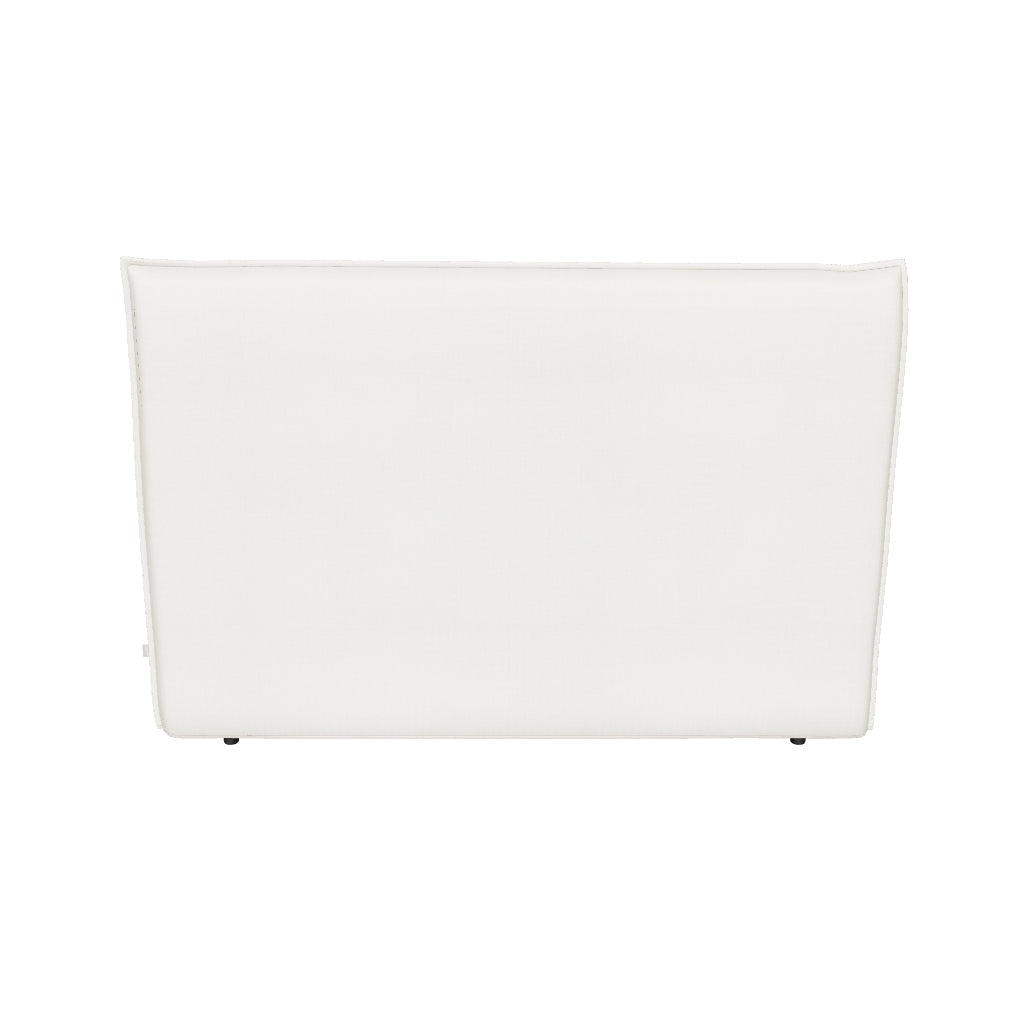 Abziehbares Bettkopfteil Jaira in weisser Chenille für Betten bis 160 cm, FSC Mix Credit in  präsentiert im Onlineshop von KAQTU Design AG. Kopfteile ist von Kave Home