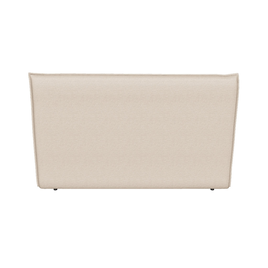 Kopfteil mit abnehmbarem Bezug Jaira aus Leinen und Baumwolle taupe für ein Bett von 180 cm FSC Mix Credit in Taupe präsentiert im Onlineshop von KAQTU Design AG. Kopfteile ist von Kave Home