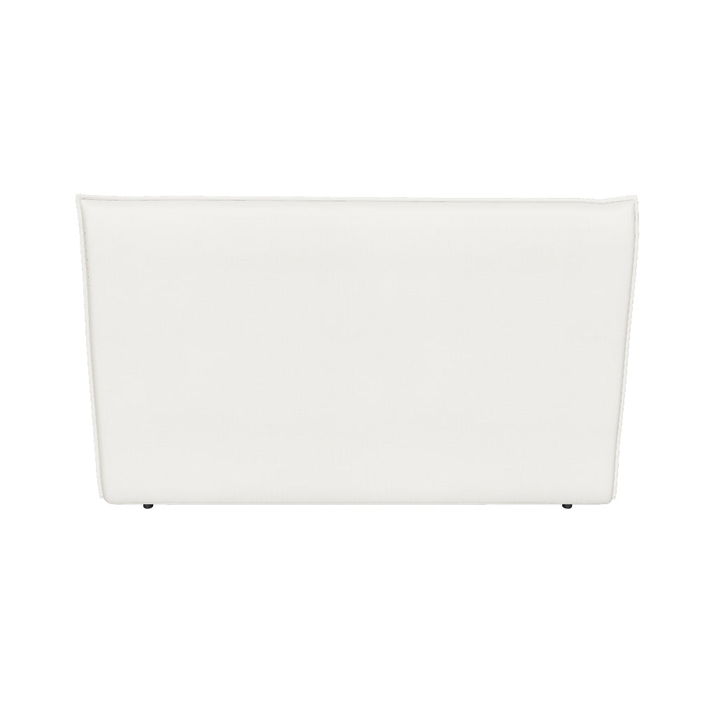 Abziehbares Bettkopfteil Jaira in weisser Chenille für Betten bis 180 cm, FSC Mix Credit in  präsentiert im Onlineshop von KAQTU Design AG. Kopfteile ist von Kave Home