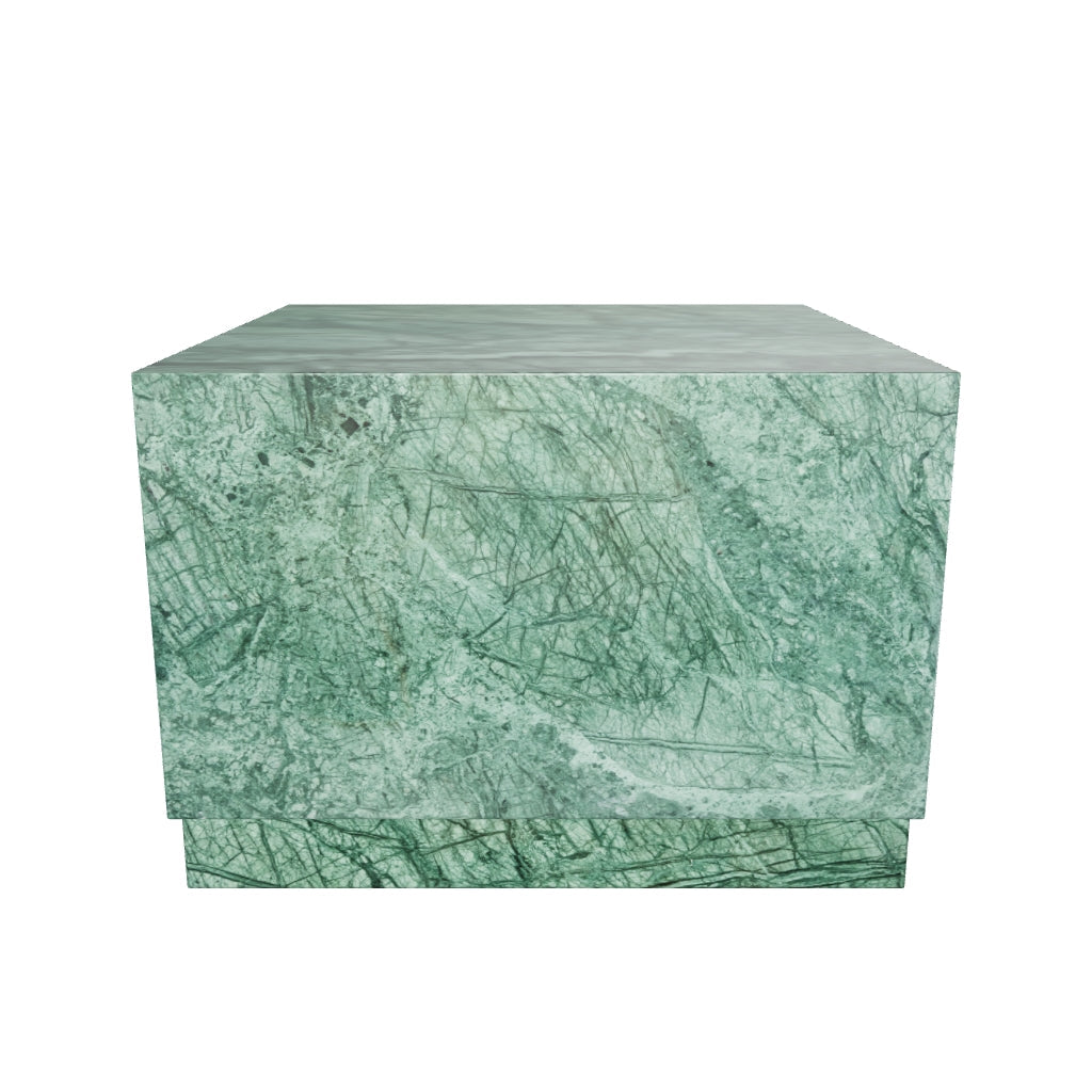 Beistelltisch Sorein aus grünem Marmor, 50 x 50 cm in Grün präsentiert im Onlineshop von KAQTU Design AG. Beistelltisch ist von Kave Home