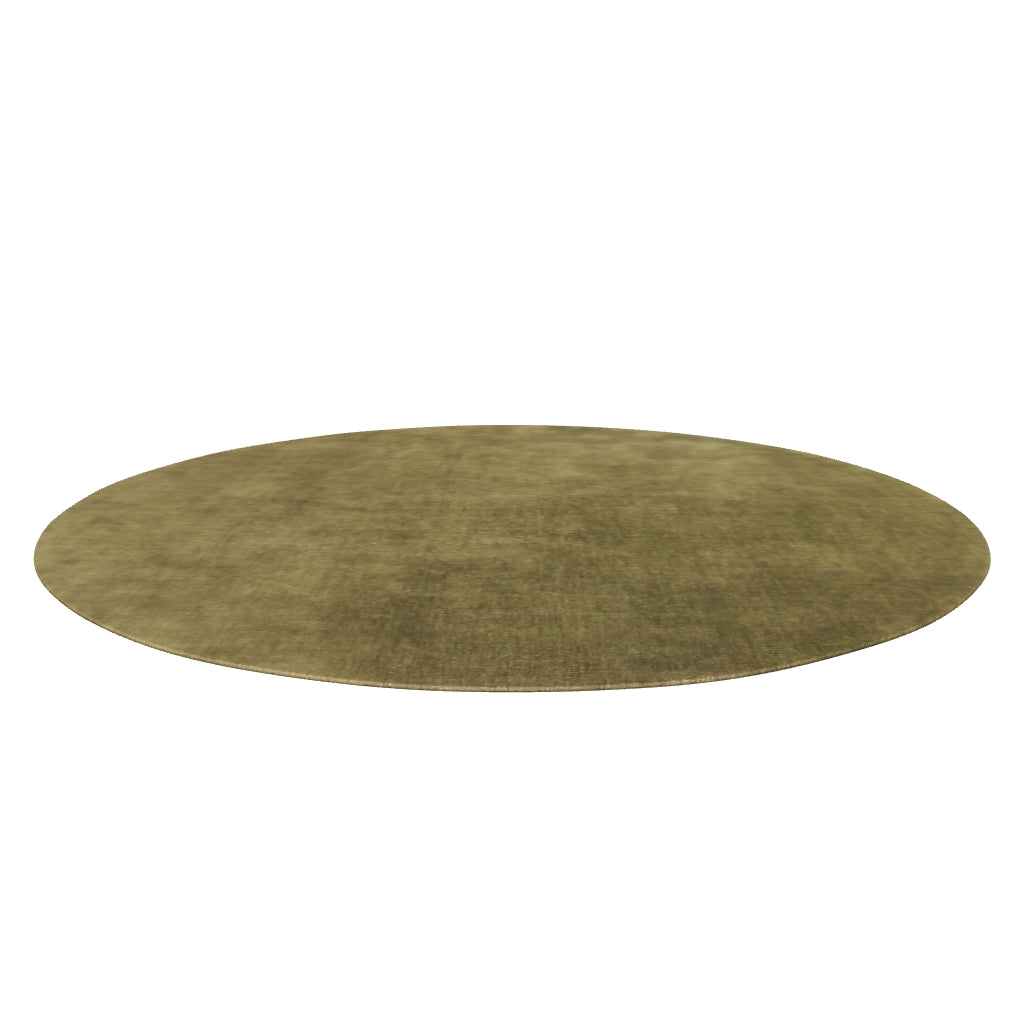 Runder Teppich Empuries, grün, Ø 200 cm in Grün präsentiert im Onlineshop von KAQTU Design AG. Teppich ist von Kave Home