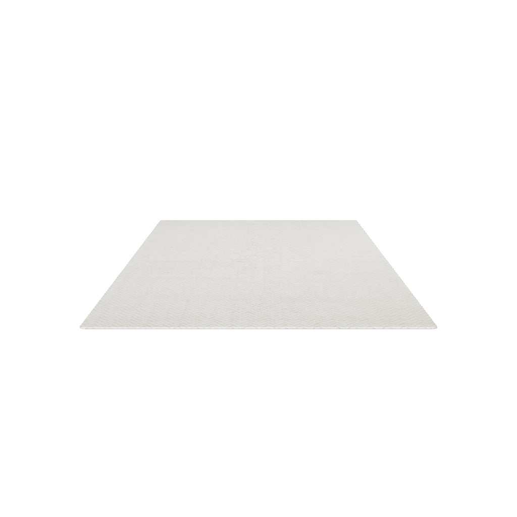 Wollteppich Calira mit Jacquard-Flechtmuster, beige, 300 x 200 cm in Natur präsentiert im Onlineshop von KAQTU Design AG. Teppich ist von Kave Home