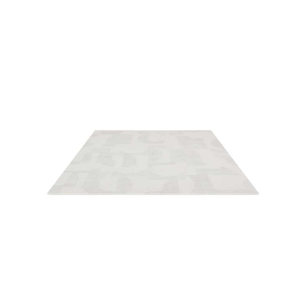 Wollmix-Teppich Norela mit Jacquard-Muster, grau 300 x 200 cm in Grau präsentiert im Onlineshop von KAQTU Design AG. Teppich ist von Kave Home