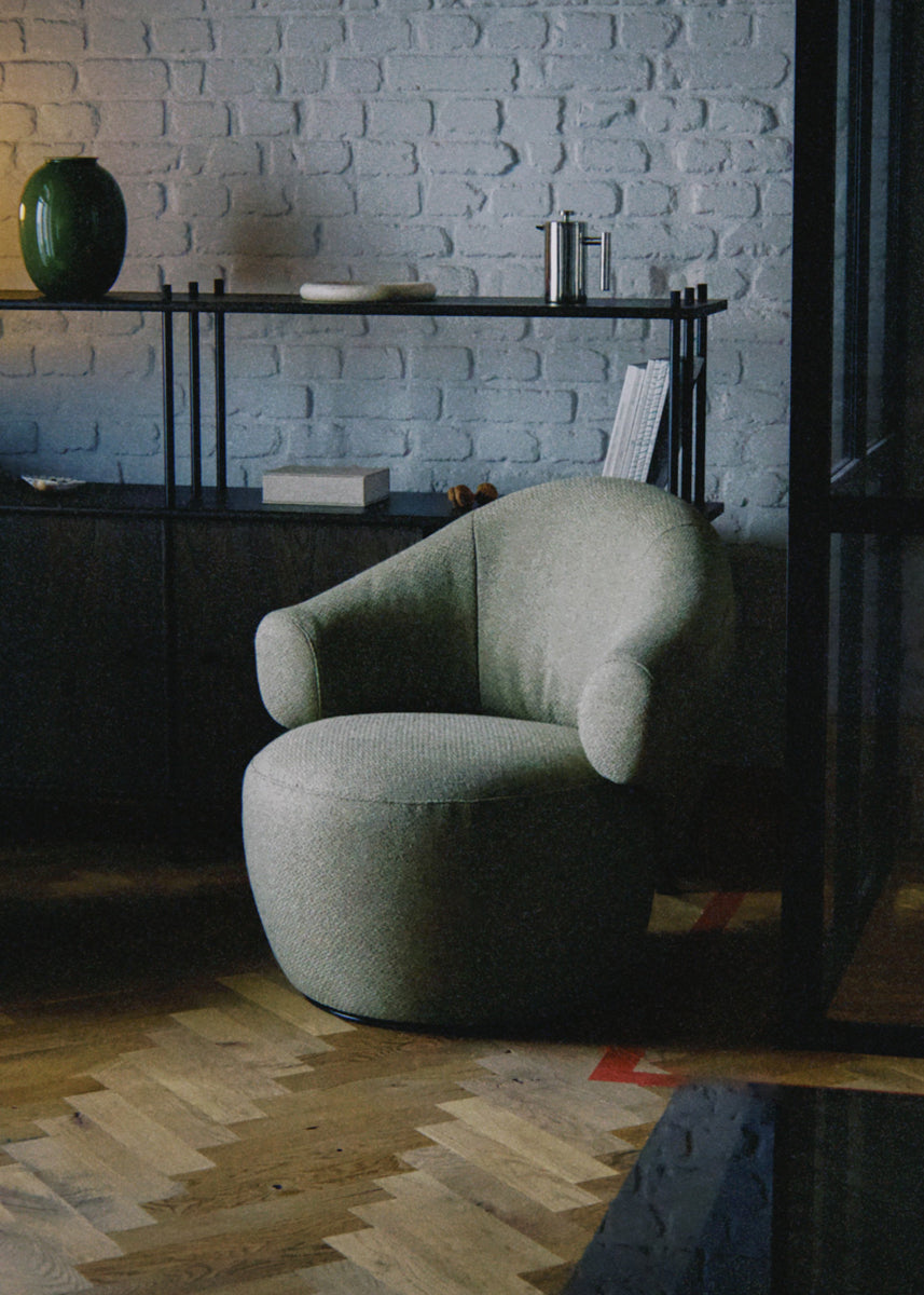 Conva RPS01 - Sessel in Moss 801 - Sage 801 präsentiert im Onlineshop von KAQTU Design AG. Drehsessel ist von Tamo