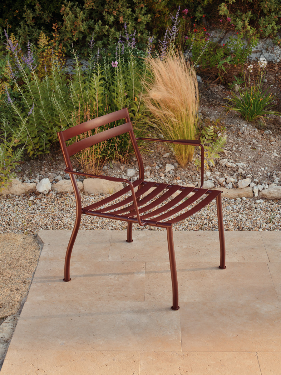 Flaner FLR08 - Sessel in Türkis präsentiert im Onlineshop von KAQTU Design AG. Outdoor-Sessel ist von Mdd